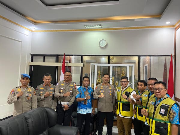Direksi PD Parkir Makassar Raya Audiensi dengan Kapolrestabes, Ini yang Dibahas!