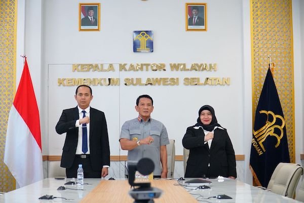 Kakanwil Ikuti Pembukaan Pelatihan Kepemimpinan Nasional Tingkat II