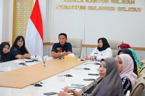 Sepekan Kanwil Kemenkum Sulsel Fasilitasi 38 Rancangan Prohumda