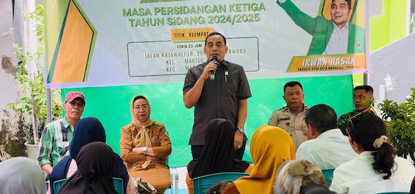 Irwan Hasan Soroti Banjir dan Ketimpangan Pendidikan di Rajawali