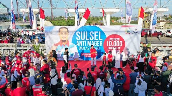 Sejumlah Ruas Jalan di Makassar Ditutup untuk Kegiatan Sulsel Anti Mager