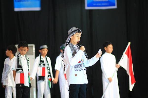 Gelar Pensi, SDIT Arrahmah Ajak Siswa Jaga Bumi serta Peduli Palestina dan Papua