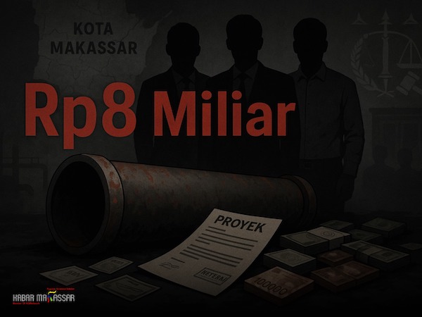 Kasus Korupsi Proyek Pipa Air Limba Kota Makassar Tetapkan 3 Tersangka Baru