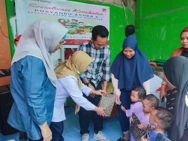 Astra Motor Sulsel Gelar Sosialisasi Gizi dan Pemeriksaan Kesehatan