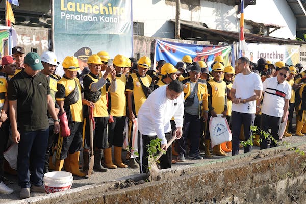 Revitalisasi Kanal Jongaya, Makassar Wujudkan Lingkungan Sehat