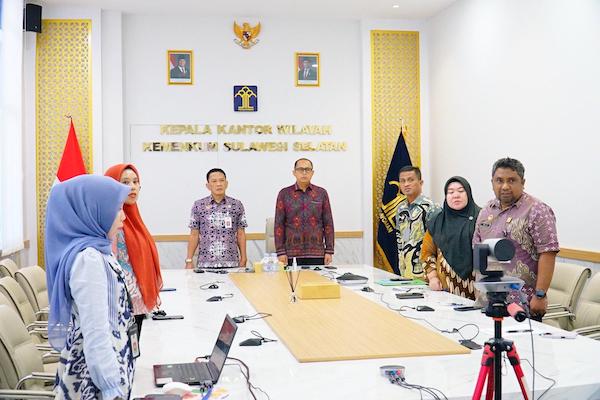 Kakanwil Kemenkum Sulsel Hadiri Rapat Koordinasi Layanan Grasi, Ini yang Dibahas