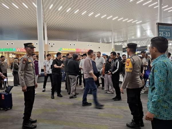 88 Personel Polres Maros Dikerahkan Amankan Kepulangan Menteri Agama