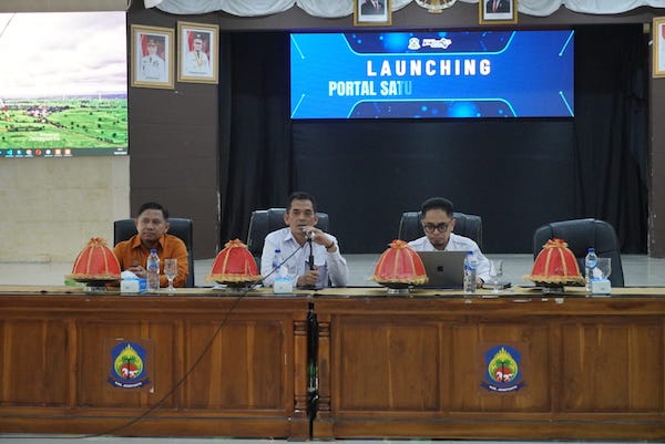 Portal Satu Data Jeneponto Resmi Diluncurkan