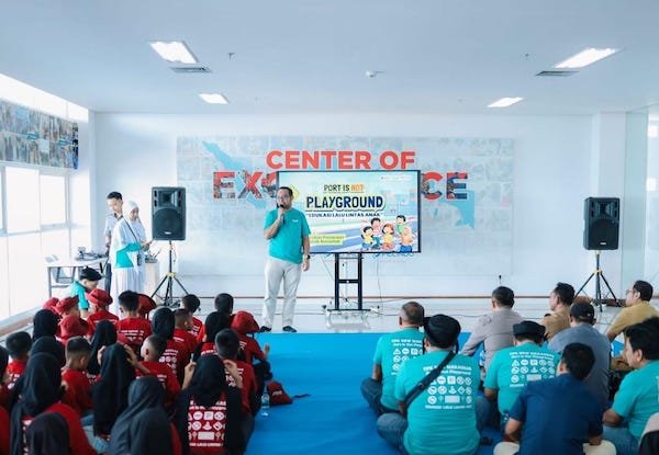 Pelindo Regional 4 Kenalkan Edukasi Keselamatan Anak di Area Pelabuhan