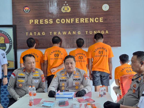 5 Bandar Narkoba Ditangkap, Diduga Dikendalikan Seorang Napi yang Masih Jalani Hukuman Penjara