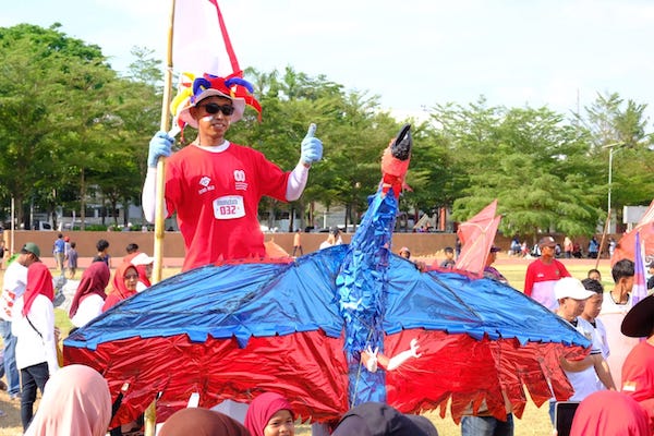 Pemkab Gowa Gelar Lomba Layang-Layang Perdana Sambut HUT ke-80 RI