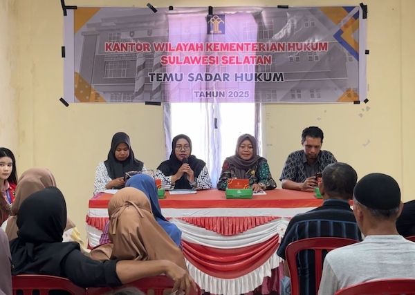 Temu Sadar Hukum, Dorong Peningkatan Kesadaran Masyarakat Kota Makassar