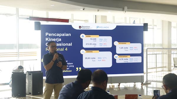 Trafik Tumbuh Positif, Pelindo Regional 4 Catatkan Kinerja Solid Semester I 2025