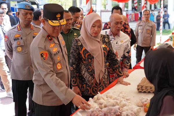 Polda-Pemprov Sulbar Pastikan Stok dan Harga Pangan Stabil