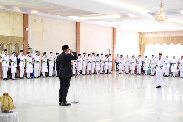 72 Anggota Paskibraka Bantaeng Dikukuhkan
