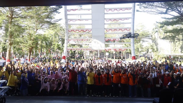 Pelindo Perkuat Budaya Kerja dan Dukung UMKM di Momen HUT RI