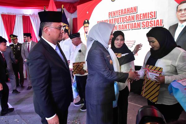 530 WBP Rutan Makassar Dapat Remisi, 34 Langsung Bebas