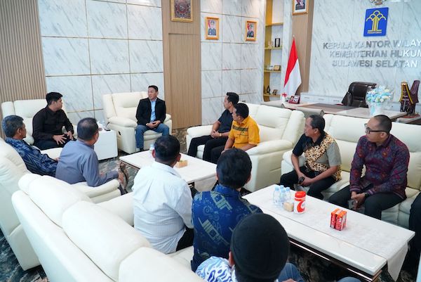 Kanwil Kemenkum Sulsel Terima Kunjungan Ketua DPRD Soppeng,Ini yang Dibahas!