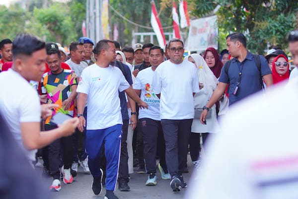 Ribuan Masyarakat Jeneponto Ikuti Jalan Sehat Anti Mager
