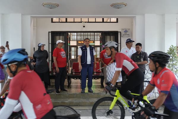 Appi Lepas Ratusan Peserta Touring Sepeda Merdeka De Barru 2025