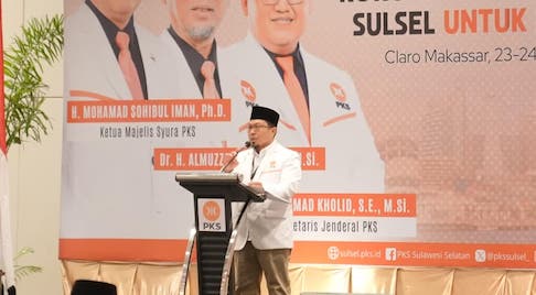 Anwar Faruq di Muswil PKS Sulsel: Kemenangan Sejati Bukan Hanya di Pemilu