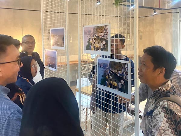 Pertama di Indonesia Timur, KabarMakassar Tampilkan Pameran Visual AI