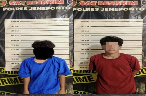 Polisi Tangkap 6 Pelaku Pengrusakan Mobil di Jeneponto, Salah Satunya Residivis