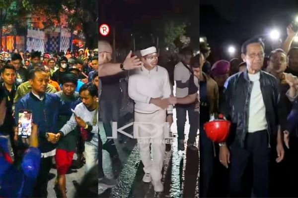 Terekam 3 Gubernur yang Temui massa Demonstrasi di  Wilayahnya