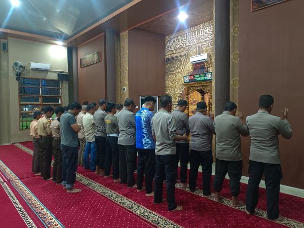 ​Polres Jeneponto Berduka, Gelar Shalat Gaib Bagi Korban Unjuk Rasa 28 Agustus