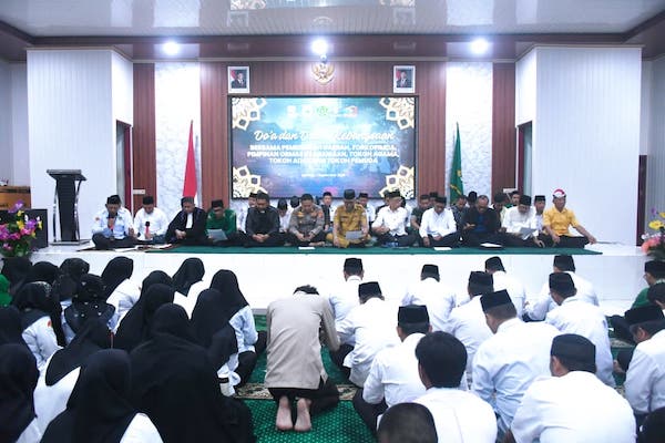 Doa dan Dzikir Kebangsaan Digelar Forkopimda, Lintas Agama Serukan Persatuan