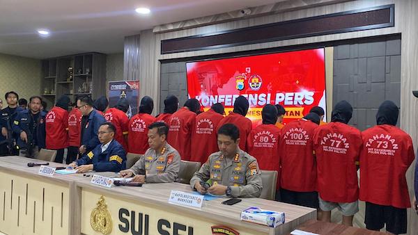 29 Orang Ditetapkan Tersangka Pembakaran dan Penjarahan DPRD Makassar dan Sulsel