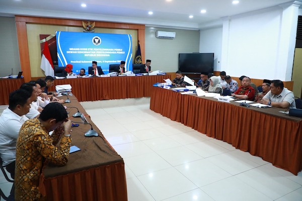 Mutasi ASN di Masa Pilkada, DKPP Periksa Bawaslu Bulukumba di Sidang Etik