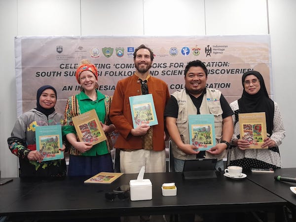 Badan Pengelola Geopark Maros-Pangkep Rilis Dua Komik Edukasi