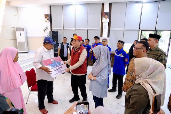 Kemensos Salurkan Bantuan Rp623 Juta untuk Korban Angin Kencang di Gowa