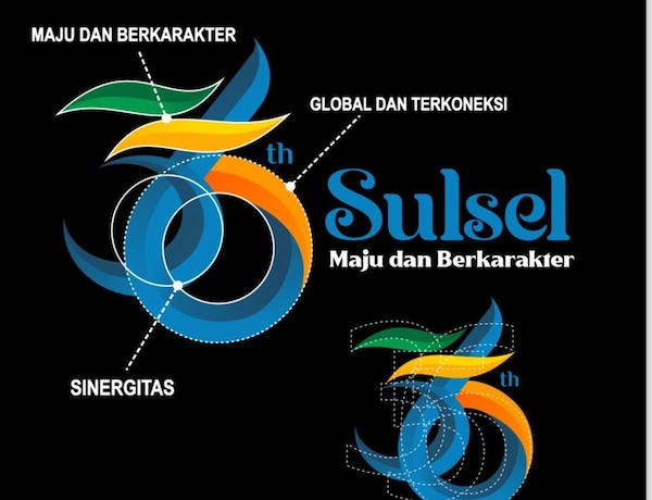 Pemprov Sulsel Tetapkan Tema dan Logo HUT Sulsel ke-356