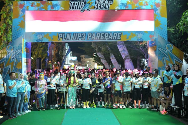 Electric Colour Run by PLN and Expo Sukses Digelar, UMKM di Parepare Turut Rasakan Manfaat Ekonomi