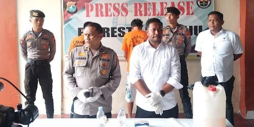 5 Pemuda di Mamuju Tewas Usai Minum Miras Oplosan, Dua Pelaku Diamankan