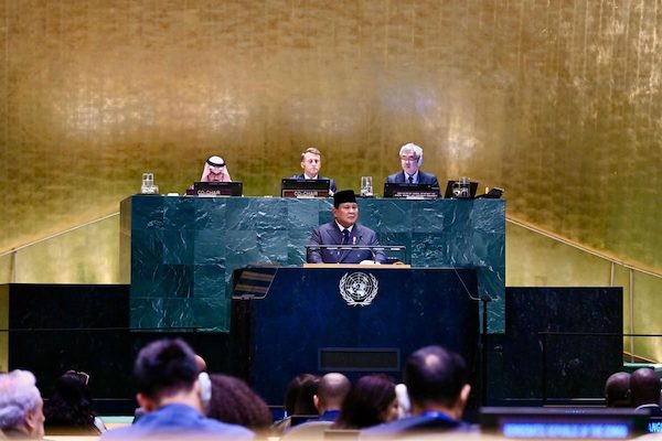 Pidato Prabowo di PBB: Hentikan Perang Gaza, Akui Palestina