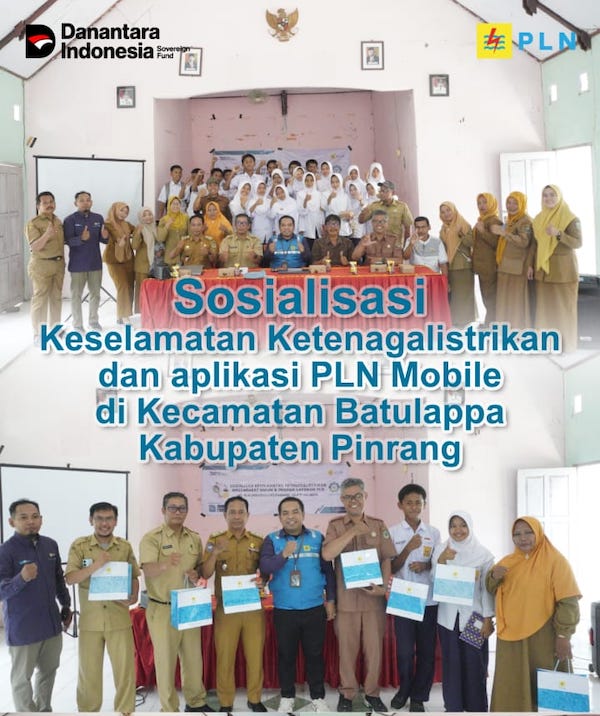 Cegah Bahaya Listrik, PLN ULP Pekkabata Edukasi Warga Batulappa