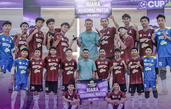 SMAN 2 Raha Juara Regional Sulawesi AXIS Nation Cup, Siap Tanding di Final Nasional
