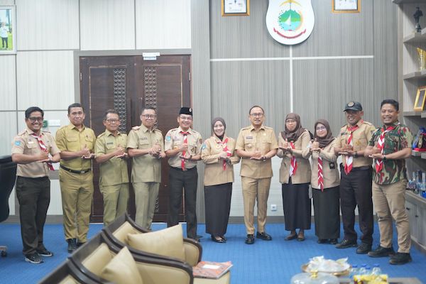 Ketua Kwarda Sulbar Temui Gubernur, Ini yang Dibahas!