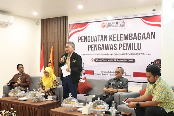 Bawaslu Lutim Hadirkan Komisi II DPR RI, Bahas Evaluasi Pemilu dan Pilkada
