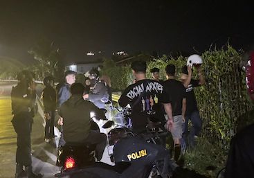Balap Liar di Pantai Arteri Dibubarkan, Polisi Amankan Remaja dan 5 Motor