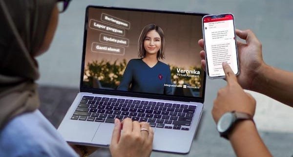 Telkomsel Perkuat Layanan Pelanggan lewat Veronika dan Customer Care Agent