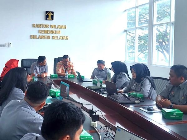 Supervisi RKA-K/L, Kanwil Kemenkum Sulsel Fokus pada Kepatuhan Anggaran