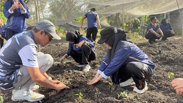 Dukung Ketahanan Pangan, Lapas Bulukumba Tanam Bibit