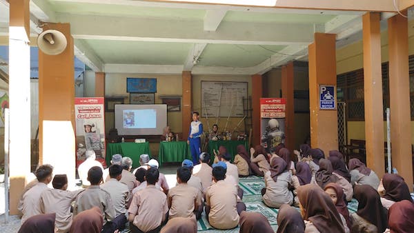 Membangun Generasi Tertib Lalu Lintas, Asmo Sulsel Gandeng Polres Gowa