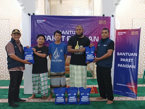 Bosowa Peduli Luncurkan Program Paket Pangan Penjaga Syi’ar Islam