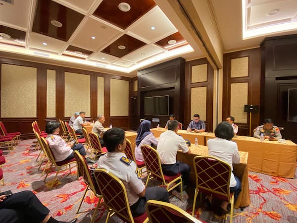 PD Parkir Makassar Raya Hadiri Rapat Koordinasi Penataan Parkir dan Kendaraan Ojol di Sekitar Mall MP
