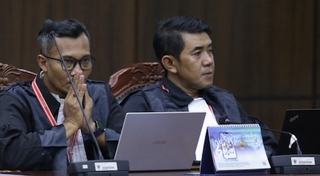 MK Tolak Pengujian UU Pemilu dan UU MD3 yang Diajukan Partai Buruh